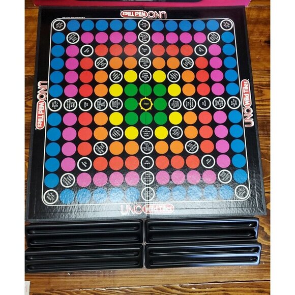 Vintage UNO Wild Tiles 1983 Strategy Board Game International Games - Picture 4 of 16